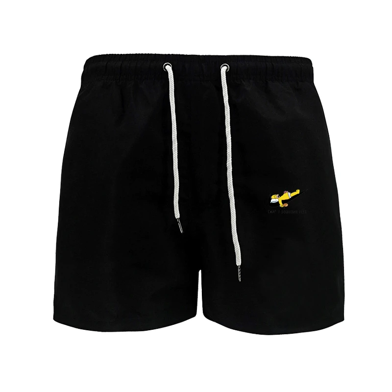 

Beach shorts men's shorts Summer shorts Solid breathable fast drying swimming shorts Surfer men's thigh length S-3XL