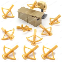 weapons grandmaster gold arrow building block moc phantom warrior figures equipment model child christmas gifts boy diy toys