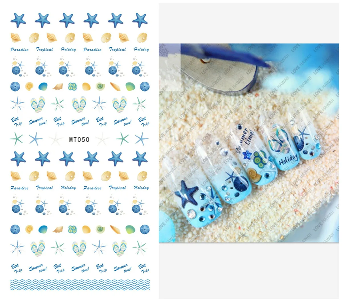 Высокое качество 1 предмет в комплекте Исскуство ногати наклейки Фламинго