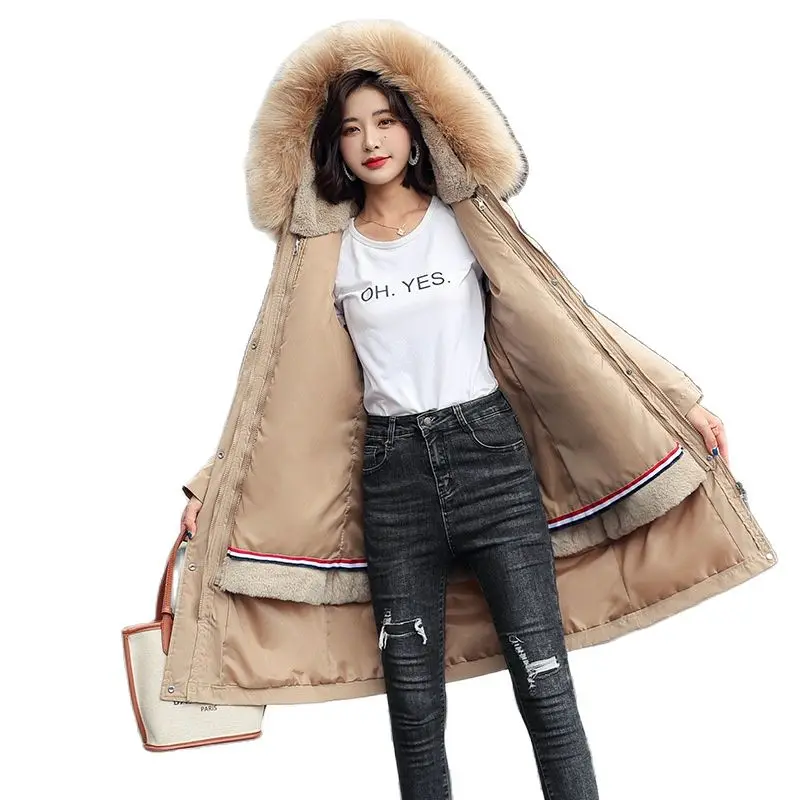 Шикарное Женское зимнее пальто с капюшоном и отстегивающейся подкладкой