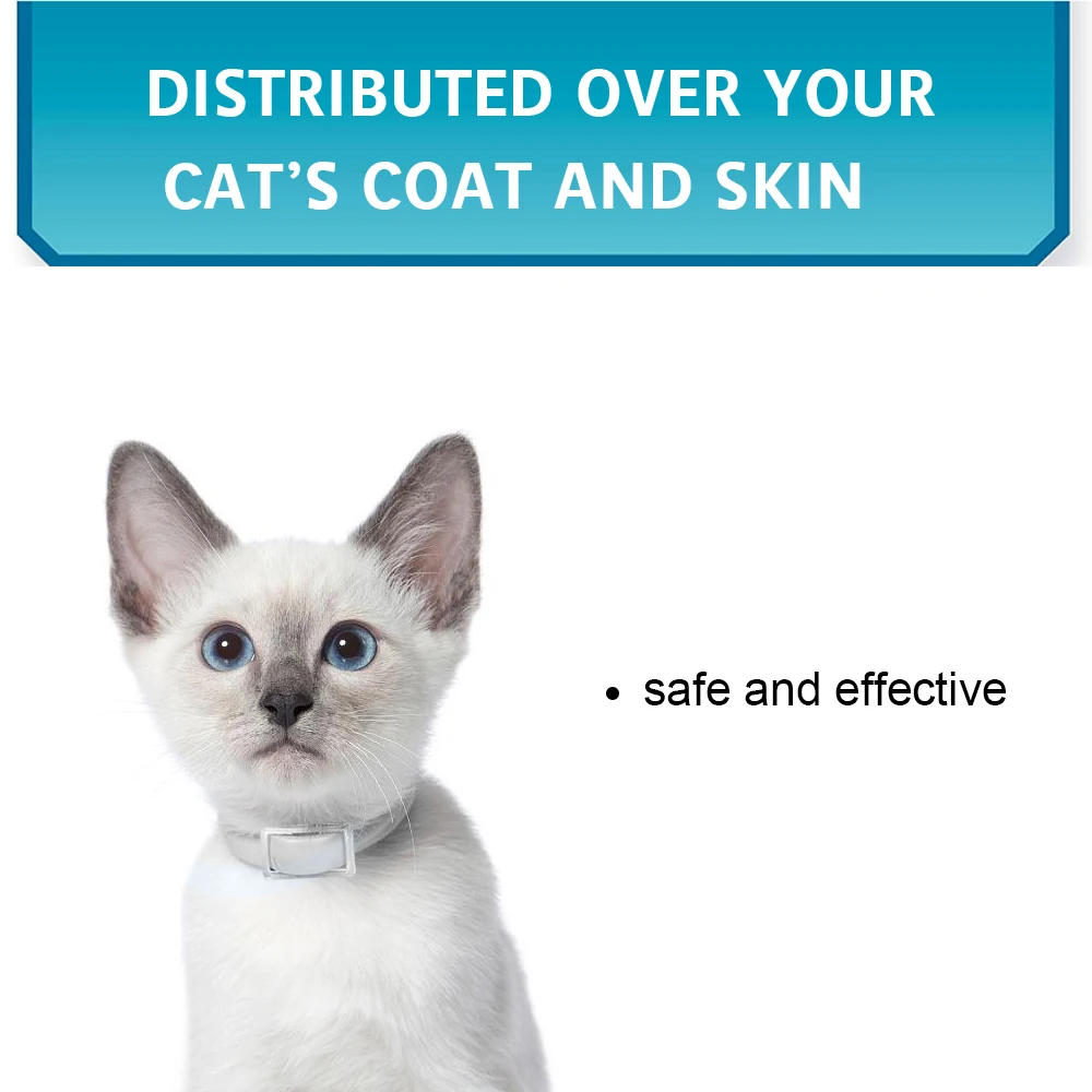 Летняя защита от насекомых ошейник для кошек и собак блох комаров регулируемый