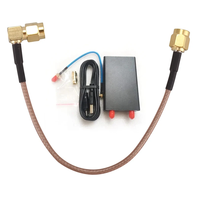 

6 inch SMA Male to SMA Right Angle Male Plug Jumper Pigtail Cable & 150K-30MHZ HF Upconverter for RTL2383U SDR Receiver