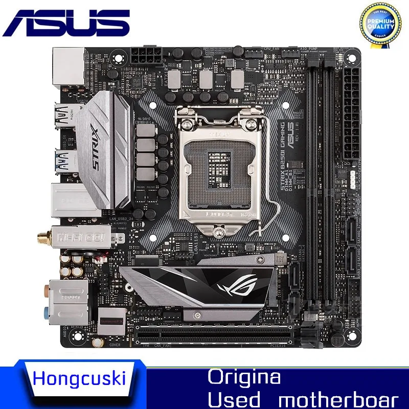 Материнская плата для Asus ROG STRIX B250I GAMING Desktop Socket LGA 1151 DDR4 B250 SATA3 USB3.0 | Компьютеры и