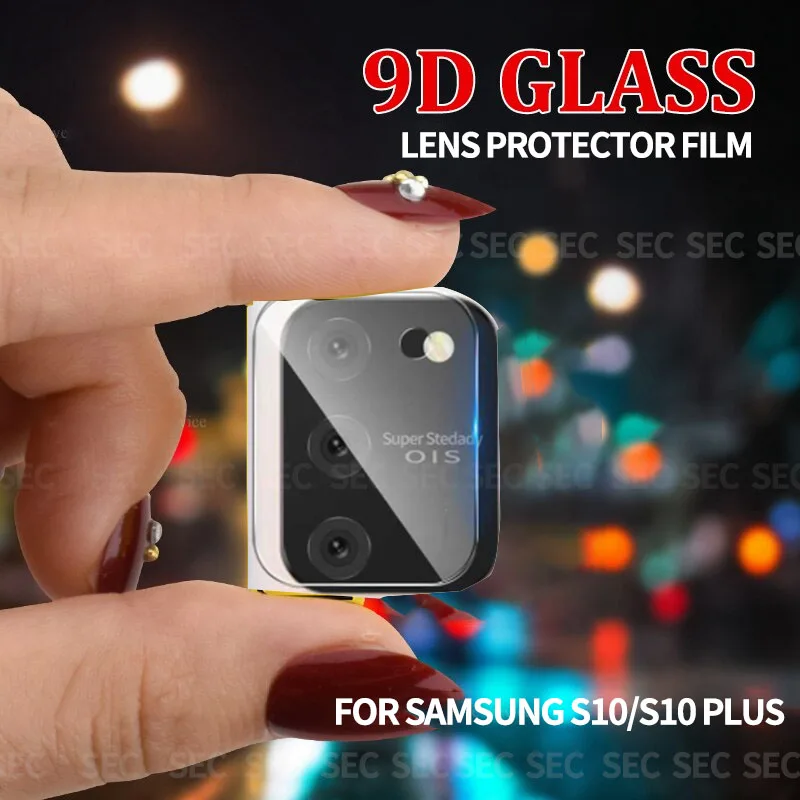 Защитная пленка для камеры телефона 9D объектива Samsung Galaxy S10/S10 Plus/S10 Lite