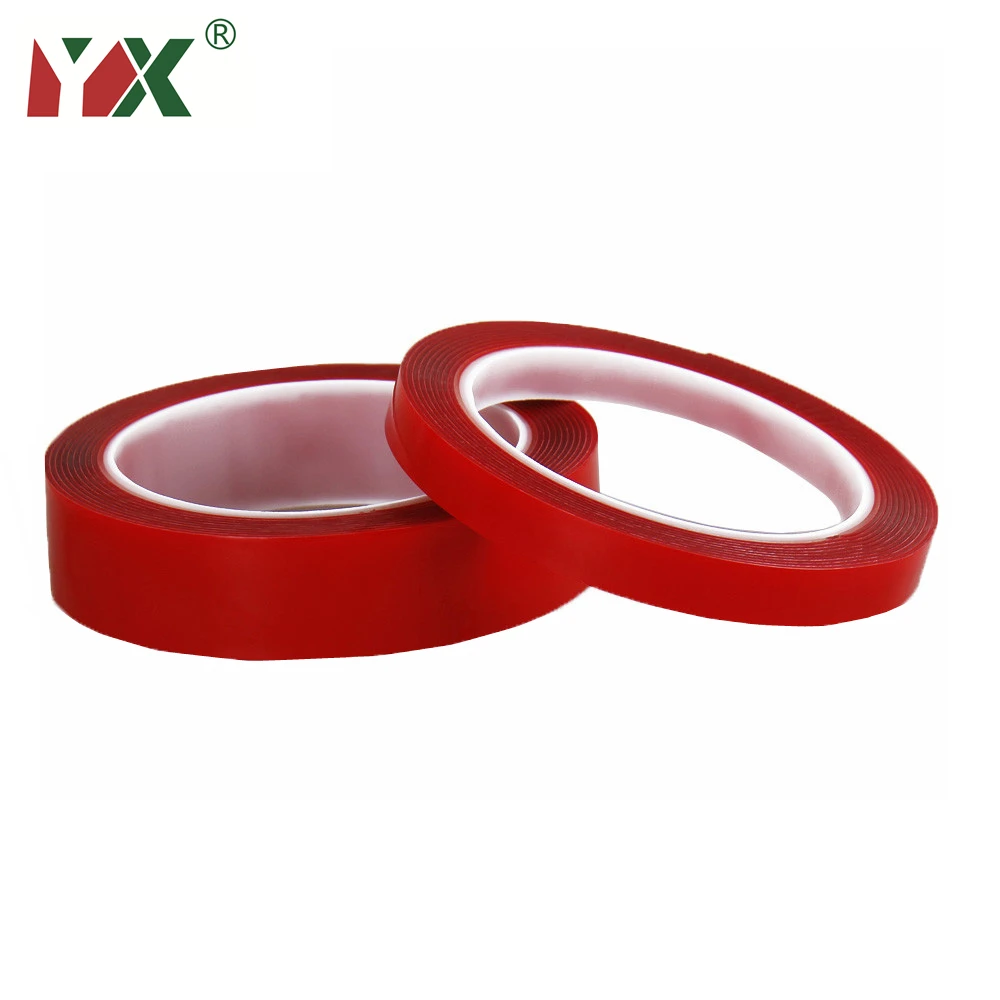 Двухсторонняя лента YX прозрачная акриловая пенопластовая многоразовая