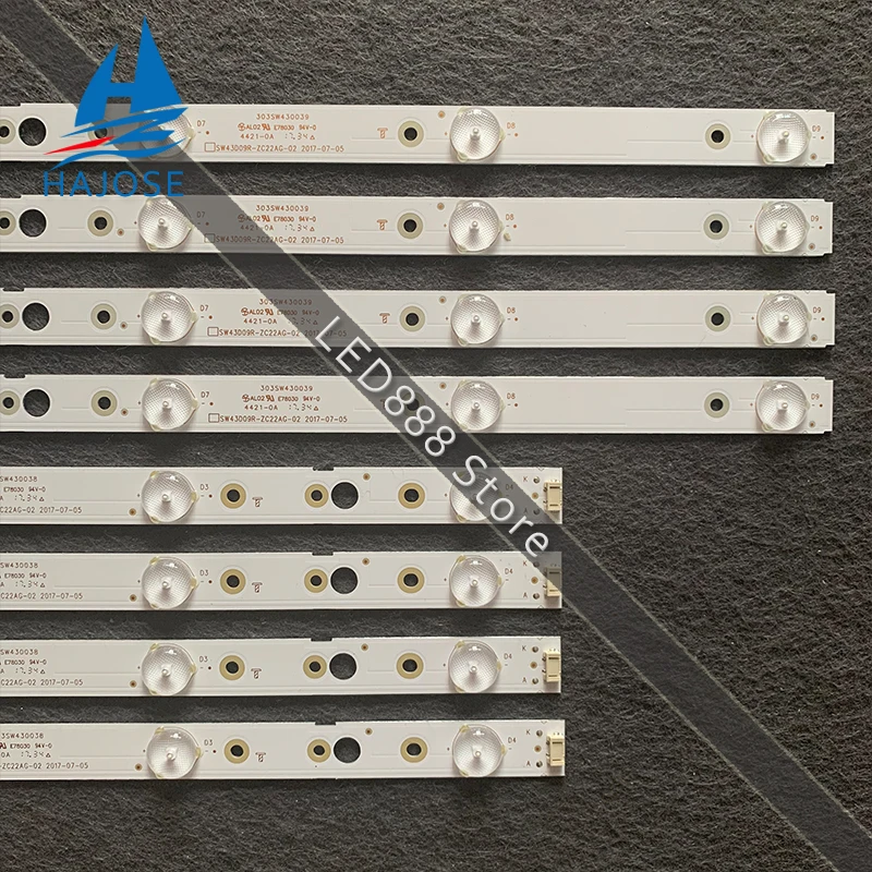 Светодиодная лента для подсветки телевизора LG лампа 43 дюйма светодиодный 43UG620V