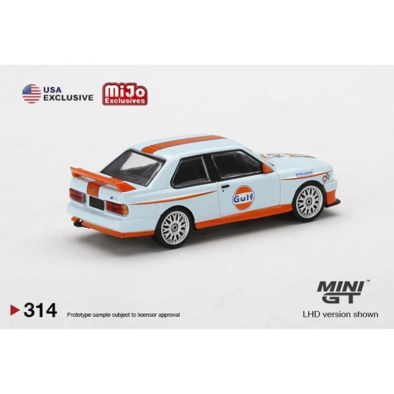 Presale в марте 2022 MINI GT 1/64 M3 E30 модели автомобилей с литым под давлением | Игрушки и