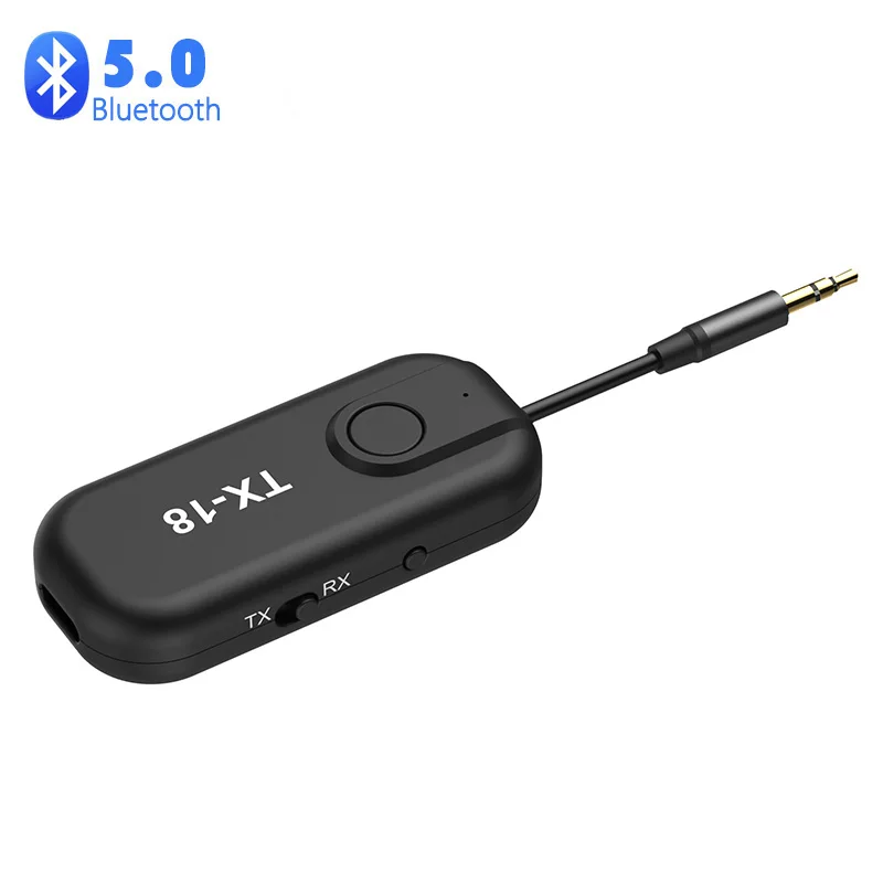 

Tebe 2 в 1 Bluetooth 5,0 приемник передатчик беспроводной аудио адаптер Поддержка APTX APTX-LL 3,5 мм AUX разъем для автомобильного ТВ наушников