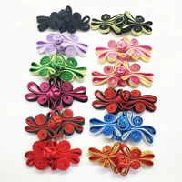 5pairspack chinese double butterfly closure buttons knot fastener cheongsam tang suit traditional handcraft sewing accessories