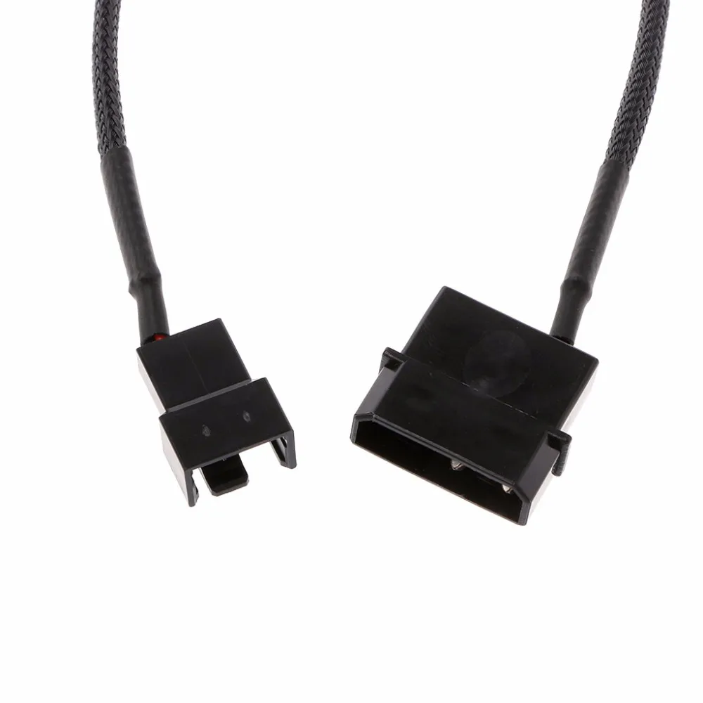 4 контактный Удлинительный Кабель адаптер Molex Male 3/4 PWM рукавами Fan|Компьютерные