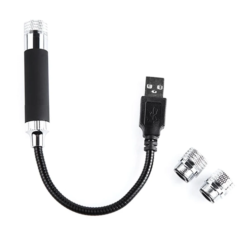 

Автомобильный USB Star ночной Светильник s подкладке потолочный светильник s атмосфера светильник с 3 разными узорами для объектива для Спальня...