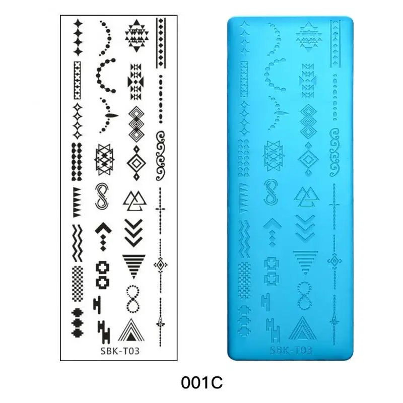 Пластины для стемпинга ногтей пластина из нержавеющей стали самостоятельной