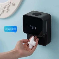 upgrade led display automatic induction foaming hand washer sensor foam household 0 25s infrared sensor soap dispenser home mall