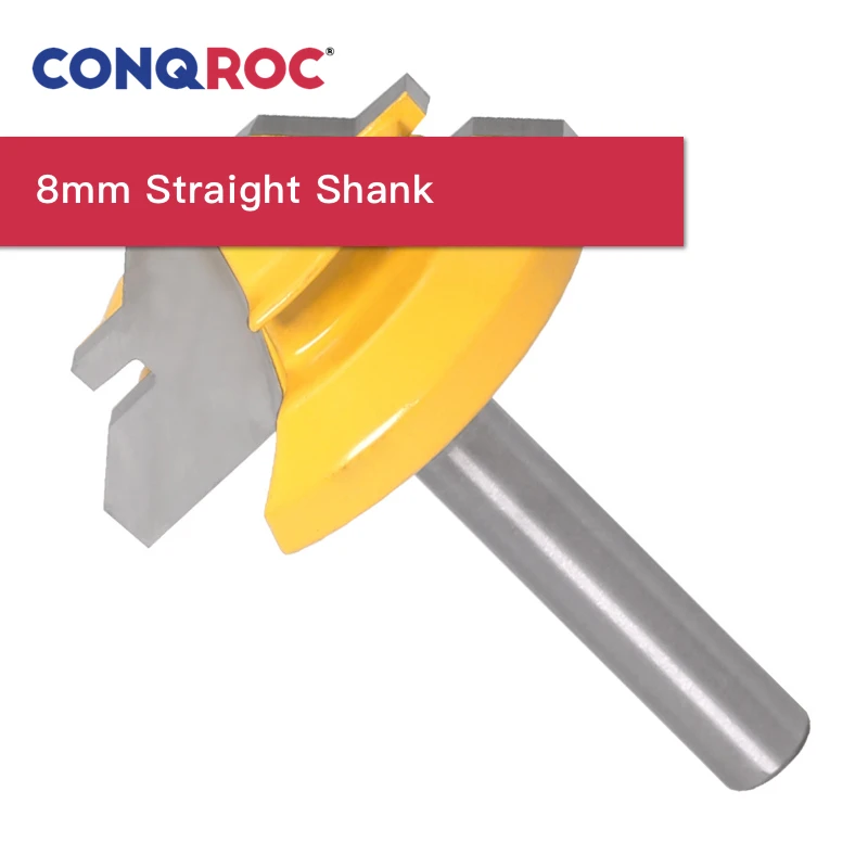 Деревообрабатывающий фрезерный станок с прямым хвостовиком 8 мм 45