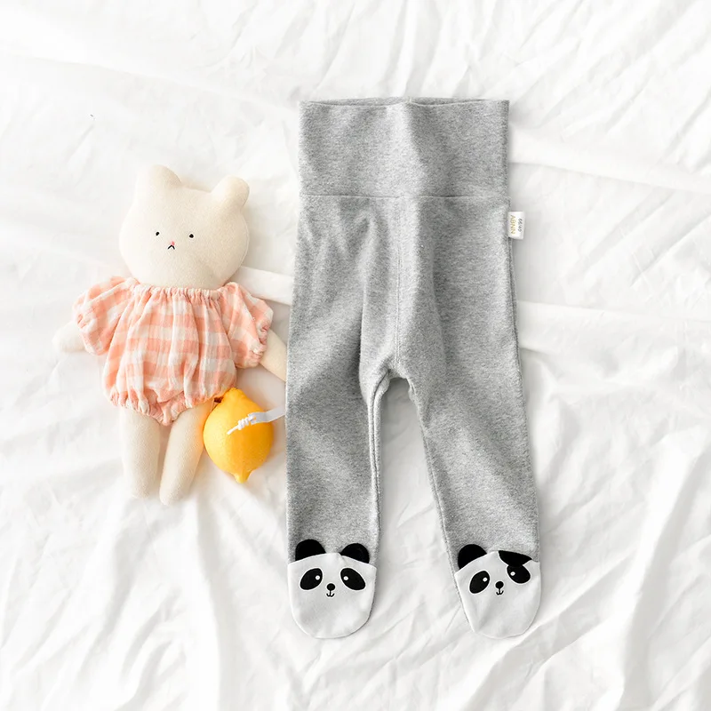 2020 одежда для маленьких девочек осенние новые детские колготки с высокой талией