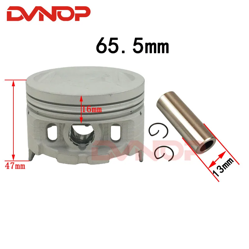Motorcycle 65.5 mm Piston 13 Pin Ring Gasket Set For TYAN TY190 TY200 TY223 TY 223 TY250cc Bosuer CQR Dirt Bike Off-road |