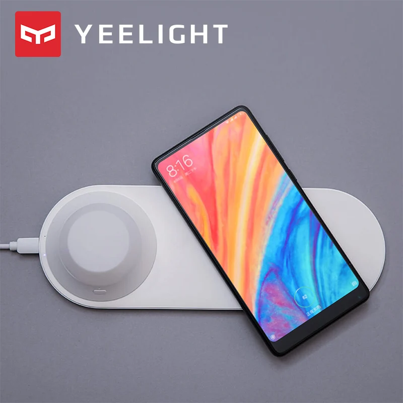 Беспроводное зарядное устройство Yeelight для Iphone Samsung Huawei|Смарт-гаджеты| |