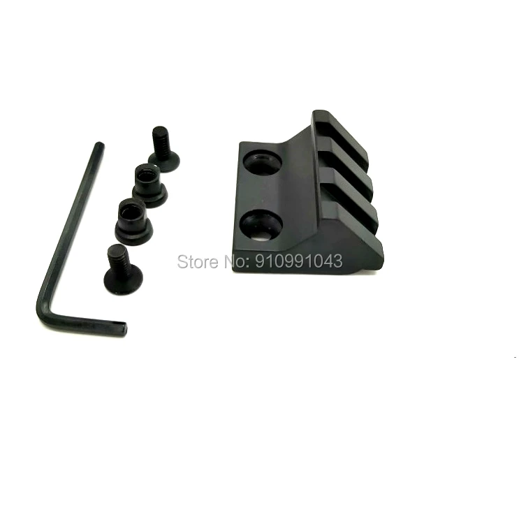 45 градусов крепление со смещением ключ мод KeyMod с 3 слота для Пикатинни Градусов