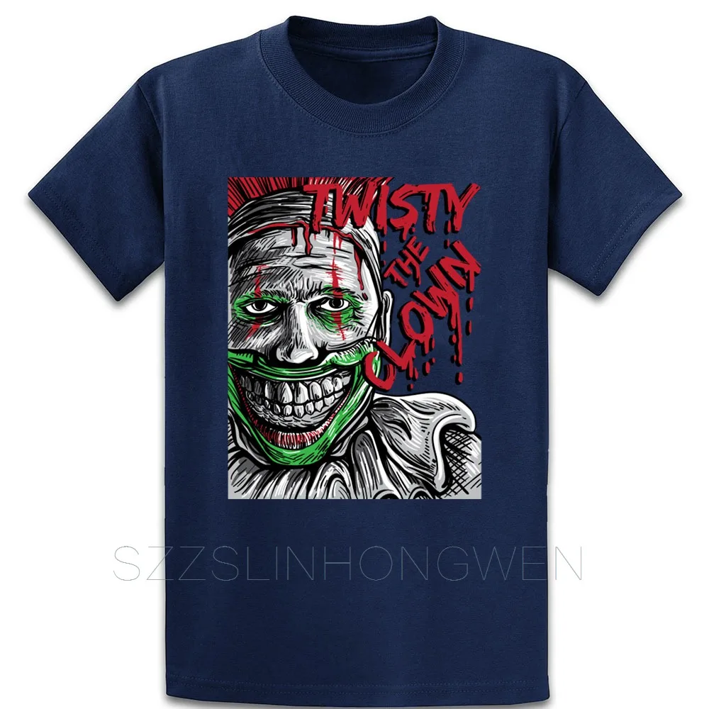 Twisty клоун Американская история ужас Хэллоуин футболка хлопок модный летний