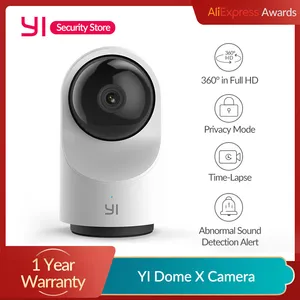 YI Dome Camera X 1080P Security IP Cam FHD WIFI AI-Based 2-way Audio Human/Pet Detection Night Vision SD Card Slot/YI Cloud YI Dome Camera X 1080P Security IP Cam FHD WIFI AI-Based 2-way Audio Human/Pet Detection Night Vision SD Card Slot/YI Cloud