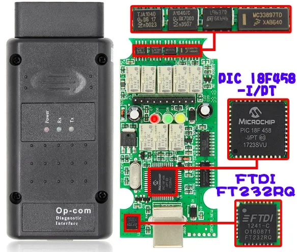 OBD2 сканер OPCOM op com op-com 2020 OBD 2 OP-COM V1.70 PIC18F458 FTDI обновление прошивки для автомобиля Opel