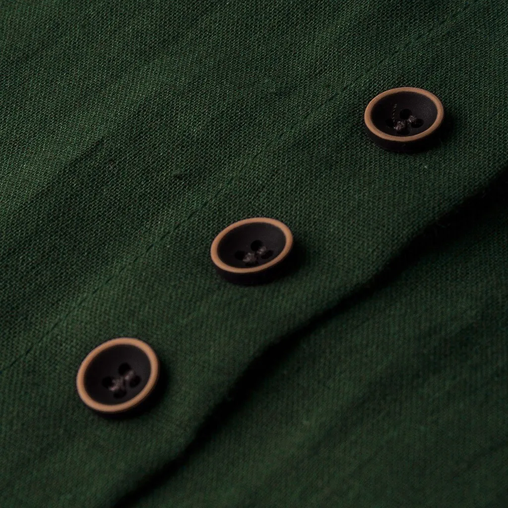 

5xl Plus Size Linen Blouse Fashion Clothes Women Lady Round Neck Vintage Floral Button Casual Short Sleeve Shirt Blusa Feminina