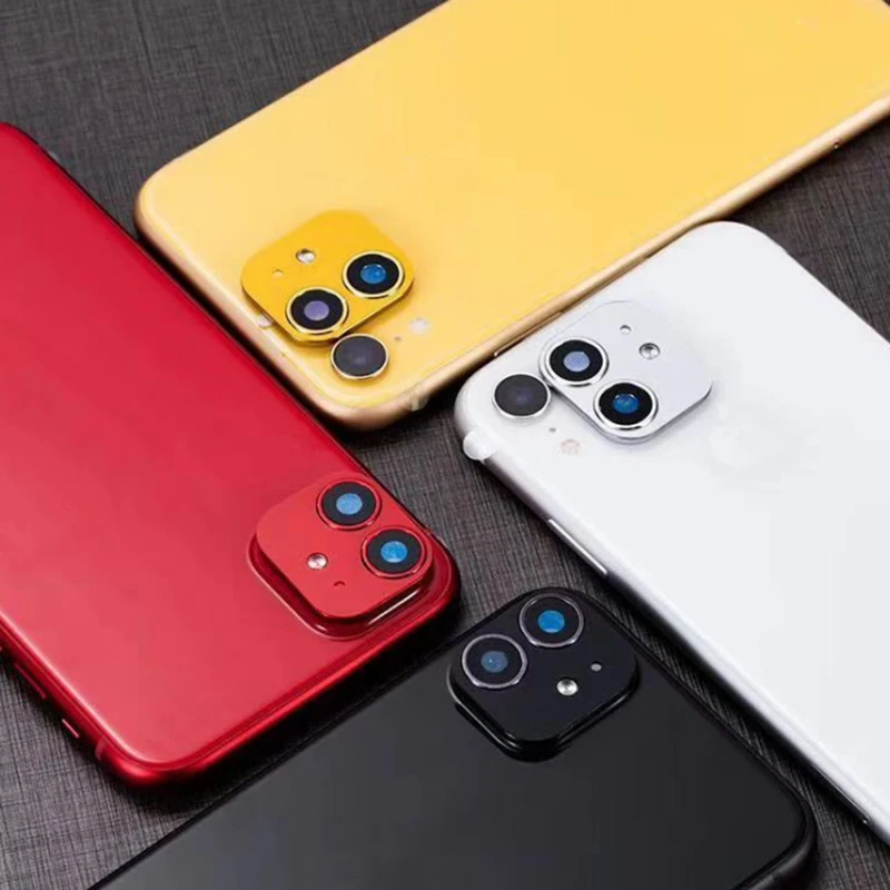 Наклейка на объектив для iPhone XR/XS крышка камеры замена секунд поддельная Защита 11
