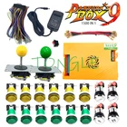 Pandora Box 9 1500 В 1 семейная Домашняя версия DIY Kit 5pin джойстик 33 мм Светодиодная аркадная кнопка для боевой игровой консоли