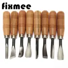 Высокое качество акции, Лучшая цена 8 шт сухой резьба по дереву ручная инструменты чип деталь Зубила набор ножей инструмент гравюра нож