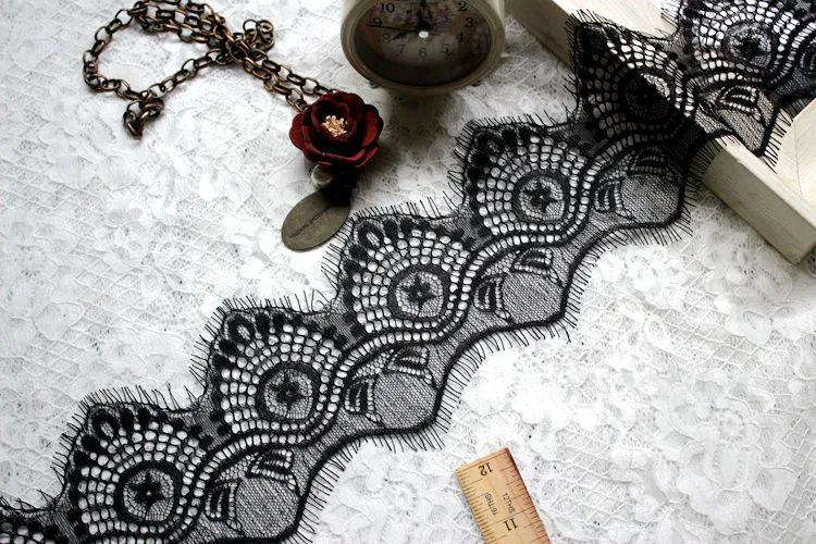 Кружевные Аксессуары для ресниц высокое качество ширина 9 см ручной работы