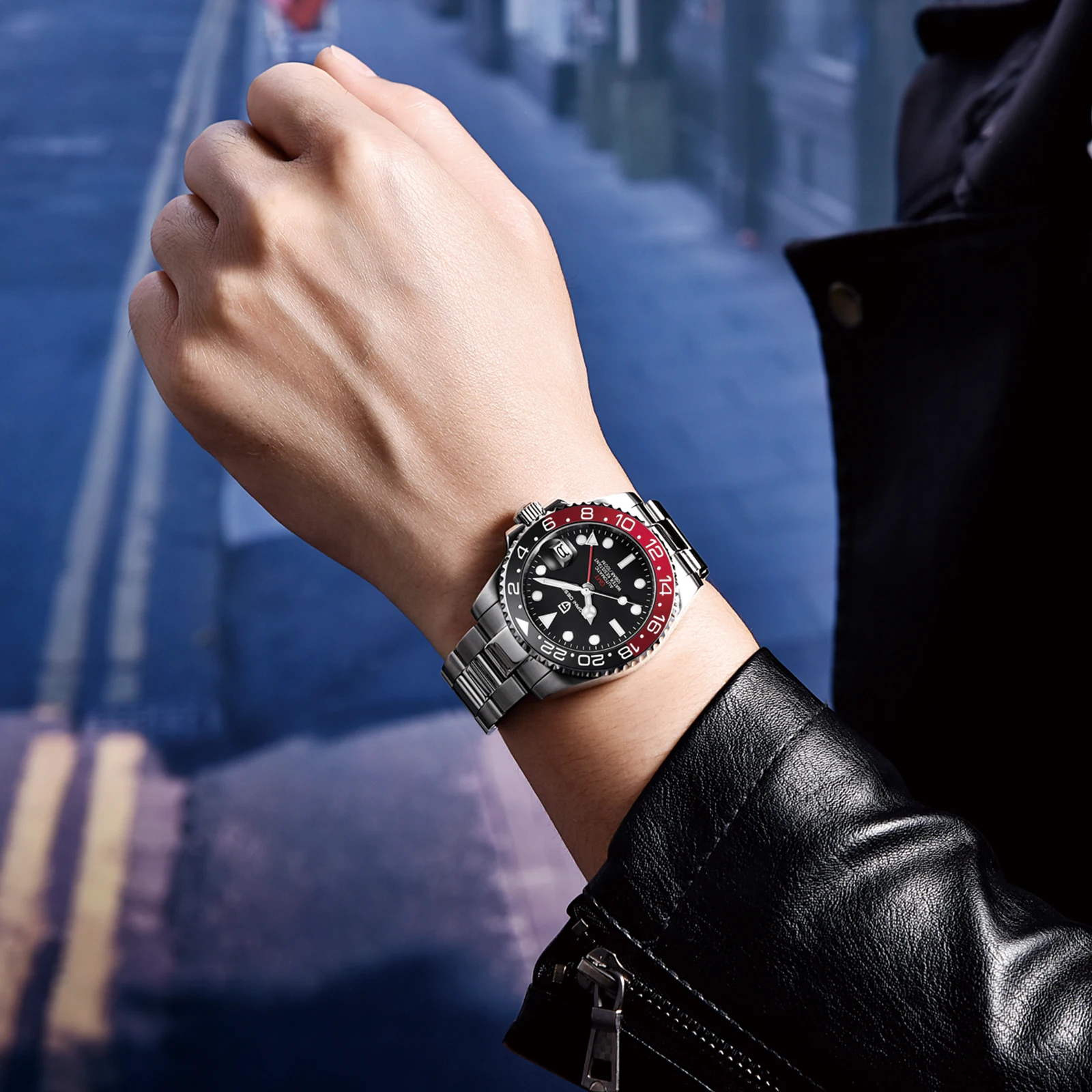 

PAGANI Design Automatic Mechanical Men's Watch Luxury Brand Top Watch Men's Sapphire Glass Stainless Steel Waterproof Wristwatch