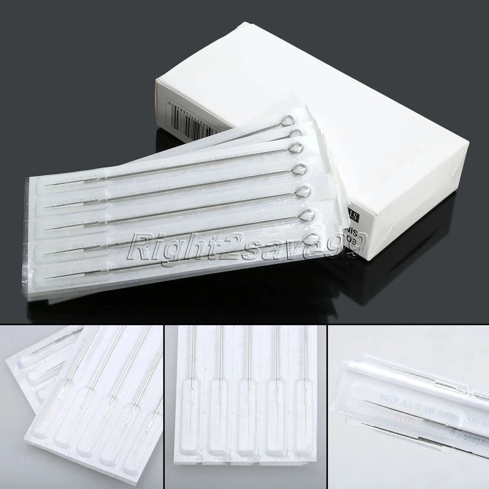 Иглы для татуажа 10 шт. одноразовые иглы перманентного макияжа из нержавеющей