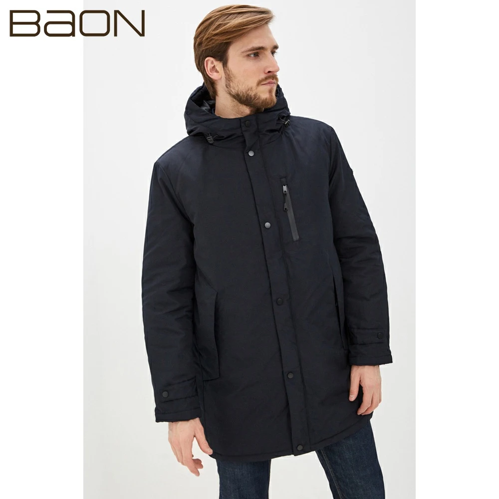 Мужская куртка с капюшоном Baon B530040|Мужские куртки| |