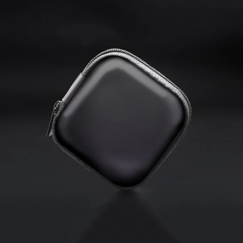Горячая мини молния Жесткий чехол для наушников Портативный коробка наушники из