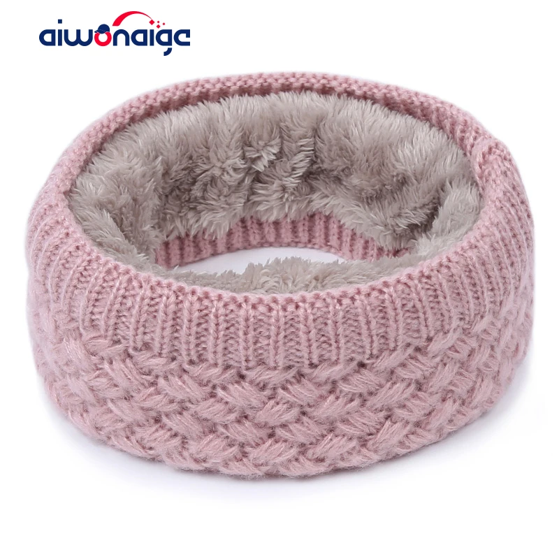 

2021 New Fashion Knit Scarf High Quality Winter Scarf Women Men Children Baby Thickened Wool Collar Scarves Boys Girls Cotton