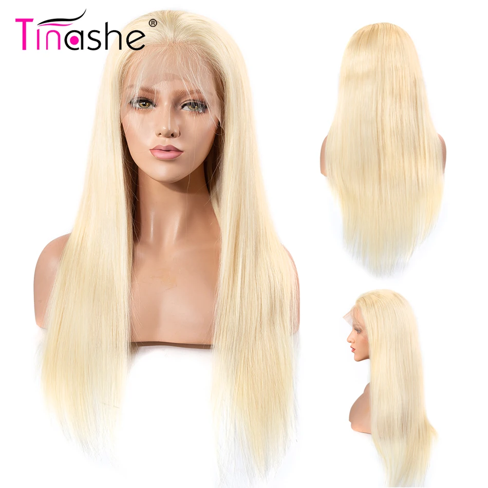 Парик Tinashe 13x6 613 для женщин прозрачные прямые волосы со светлыми волосами