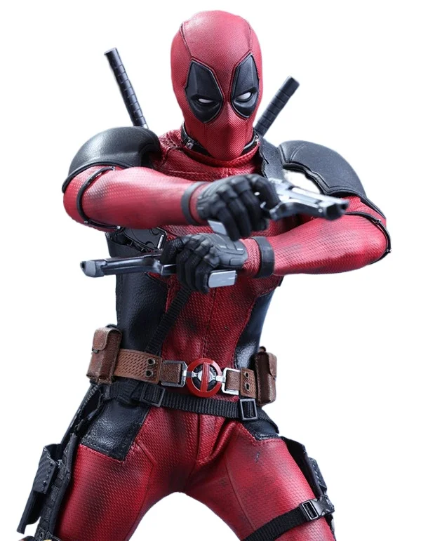 

Bandai Anime Figure Marvel Avengers Deadpool 30cm Action Figure Whole Body Joint Movable Soldier PVC Model Toy Collection Gift