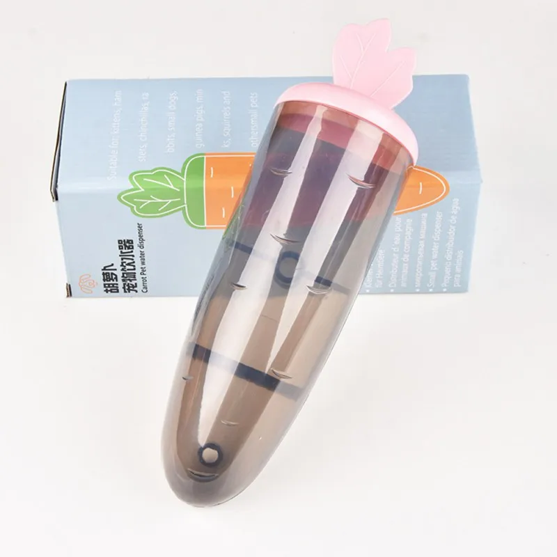 

Creative Pet Water Bottle Cartoon Firing Pin Design Dog Leakproof Drinking Feeder Home Pet Feeding Supplies