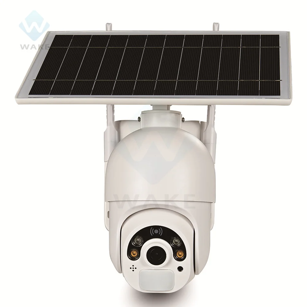 

HD 1080P Camera 4G SIM Card Solar Panel Outdoor Monitoring CCTV Camera Smart Home Two-way Intrusion Alarm Long Standby Smart Ho
