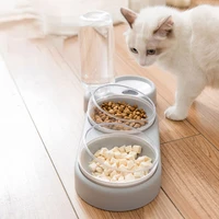 pet cat bowl supplies for cats bowls automatic water feeder goods basin for cats bowl for dogs drinkers anti wet home garden