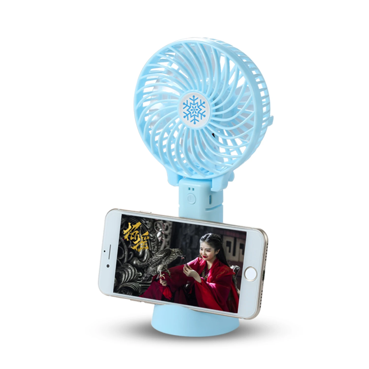 2020 new Mini Handheld Fan with phone holder USB Charging Desk folding Fans Rechargeable Portable Office Outdoor | Бытовая техника
