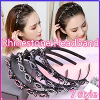 fashion hair accessories elegant hairpins for women hair clips sports headband double bangs hairstyle make up hairbands