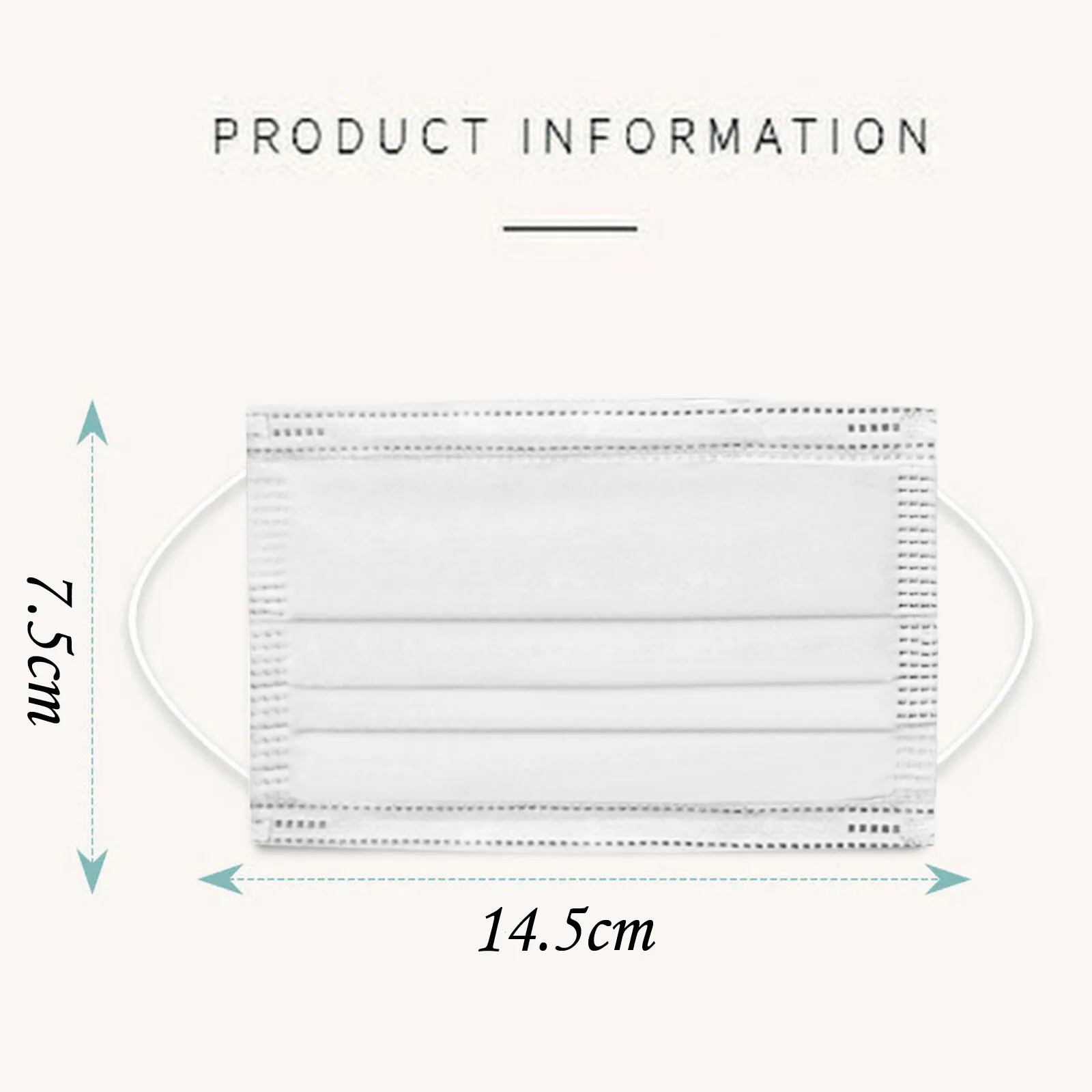 

50-100pcs Cartoon Rabbit Disposable Face Mask Unisex Children Easter Bunny 3-layer Breathable Masks Mascherine Masque 2021