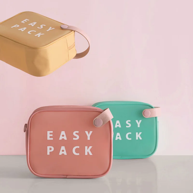

TPU Material Small Handbag Cosmetic Bag Shell Bag Portable Small Cosmetic Handbag Travel Cosmetic Storage Bag