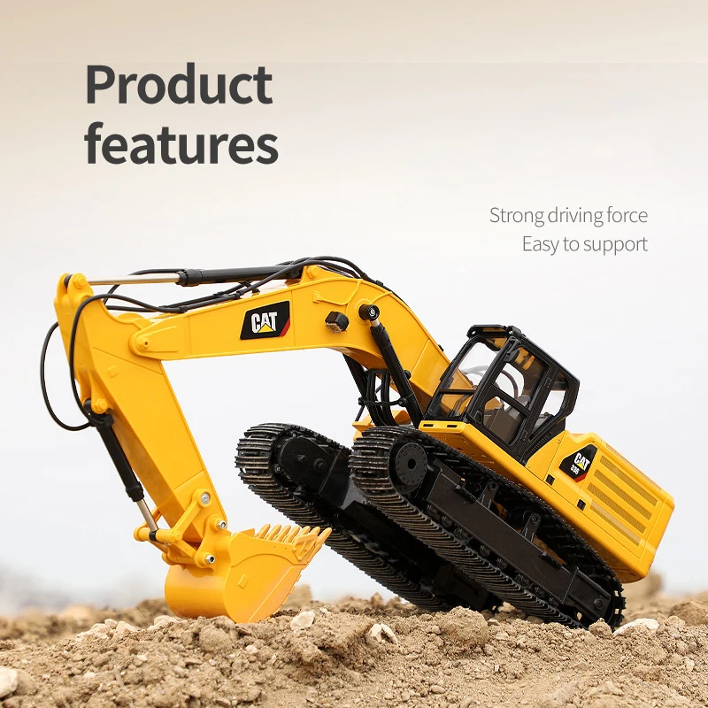 Гусеница 1/24 HUINA Радиоуправляемый грузовик экскаватор трактор самосвал бульдозер