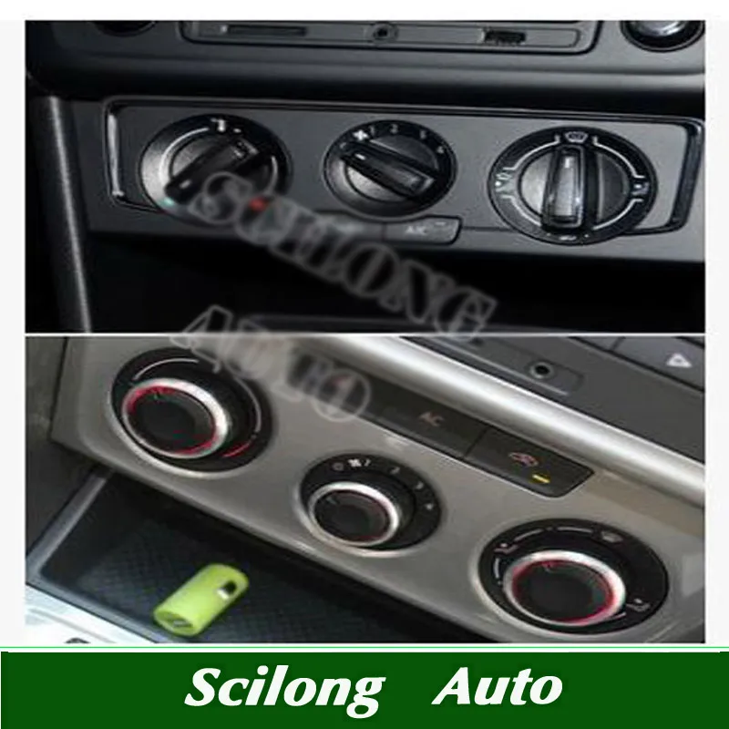Стайлинг автомобиля переключатель контроля нагрева кондиционера Ручка