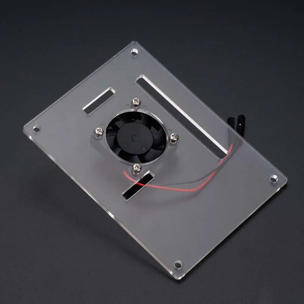 Aokin Raspberry Pi Fan DC 5V/3.3V Brushless Cooling with Screws For 3 B+ 3B 2B Accessories | Компьютеры и офис