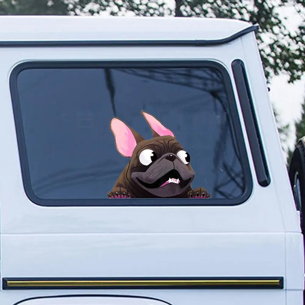 

80% HOT SALES!!! 3D Lovely Cartoon Dog Car-Styling Vehicle Window Decals Sticker Decoration