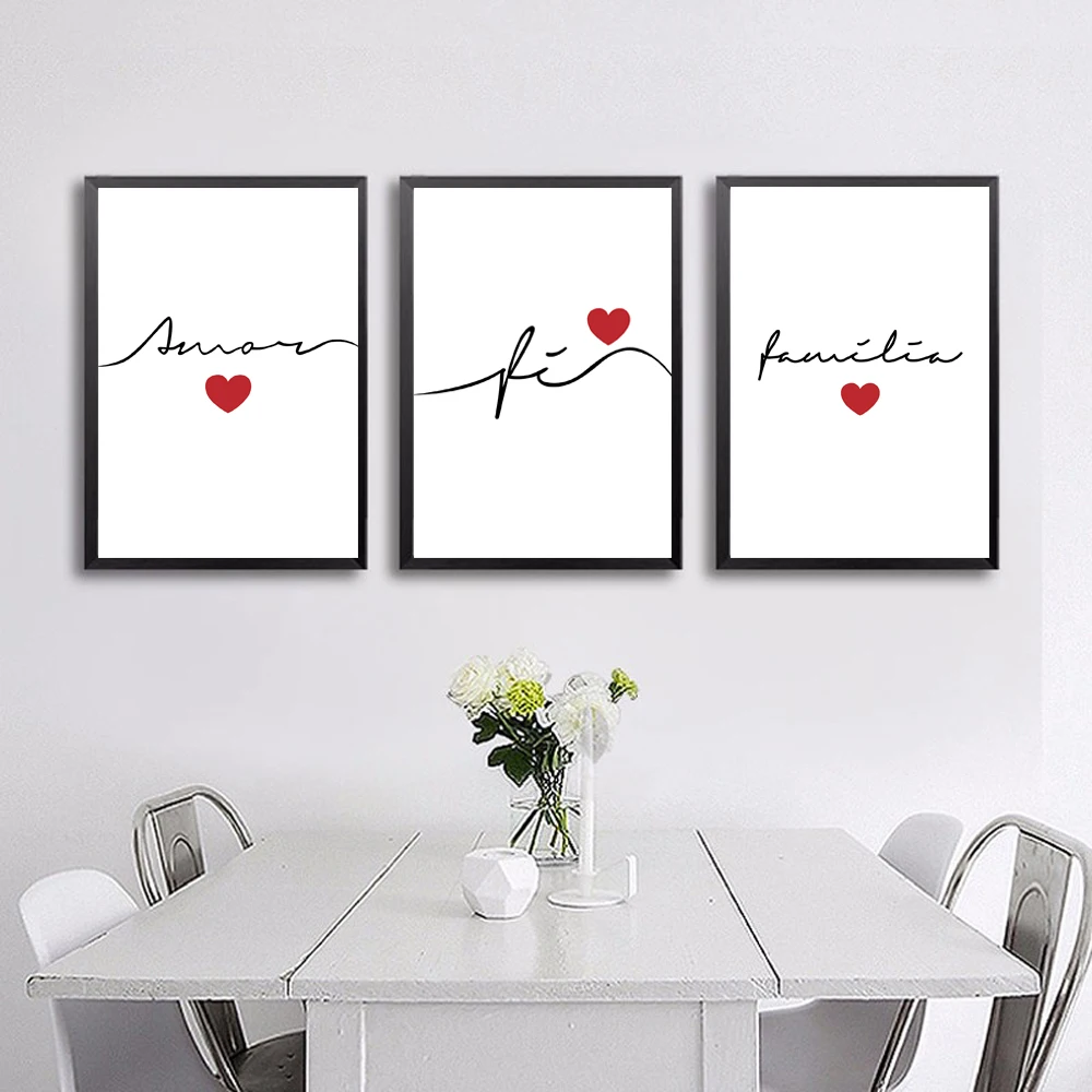 

Love Smile Dream Sweet Quotes Canvas Poster and Prints Painting Wall Art Nordic Style Decorative Picture Home Bedroom Decor