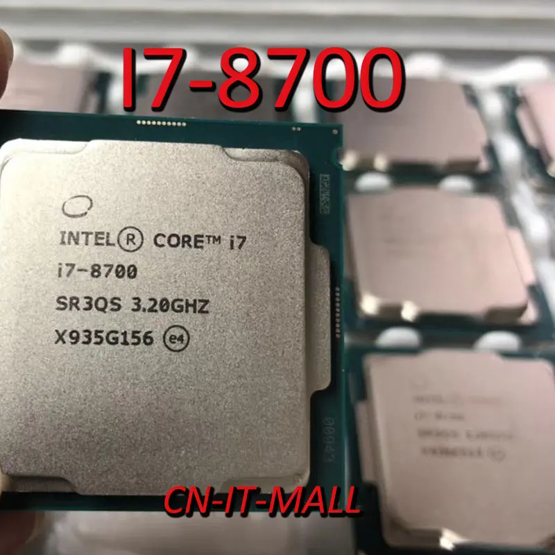 

Процессор Intel Core i7-8700 CPU 3,2 ГГц 12 Мб кэш-памяти 6 ядер 12 потоков LGA1151 процессор
